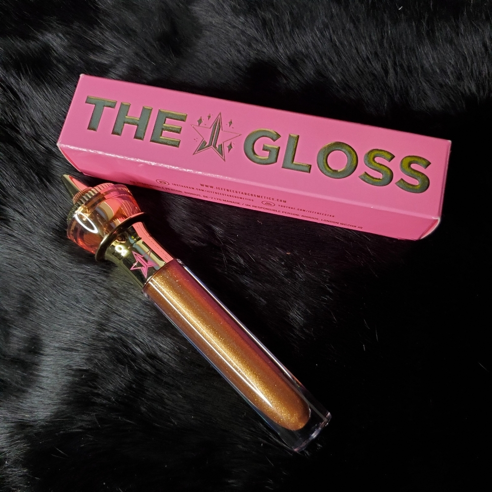 New Jeffree Star Cosmetics Lip Gloss 'The Gloss' in shade 'Her Glossyness'.